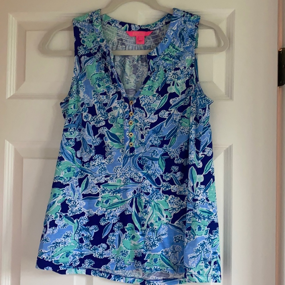 Lily Pulitzer essie tank top